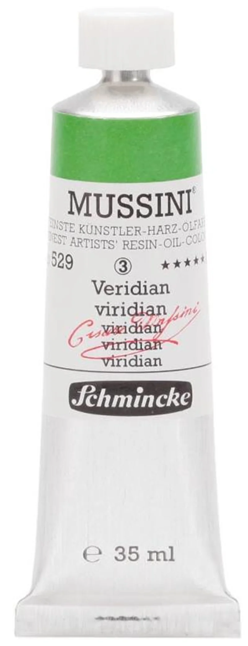 SCHMİNCKE MUSSİNİ ARTİST YAĞLI BOYA 35 ML SERİ 3 529 VİRİDİAN 10529009