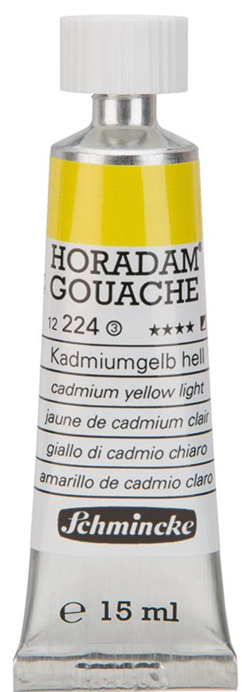 SCHMİNCKE HORADAM GOUACHE ARTİST GUAJ BOYA 15 ML SERİ 3 224 CADMİUM YELLOW LİGHT 12224006