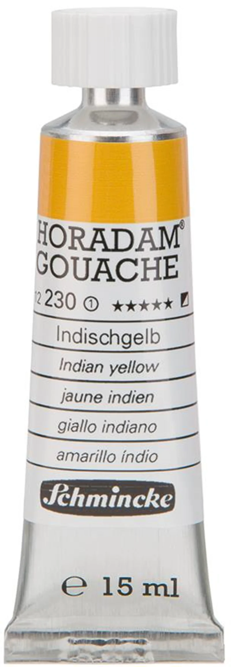 SCHMİNCKE HORADAM GOUACHE ARTİST GUAJ BOYA 15 ML SERİ 1 230 INDİAN YELLOW 12230006