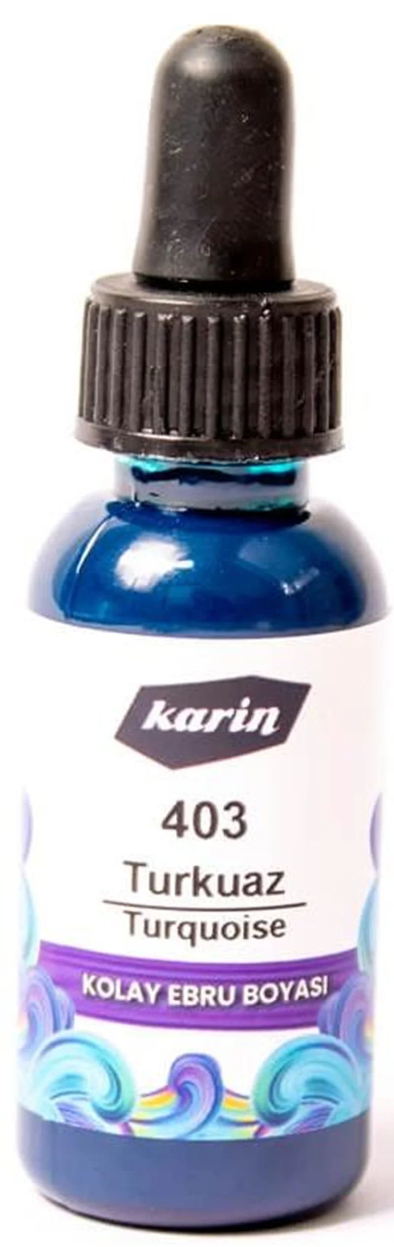 KARİN KOLAY EBRU BOYASI 30 ML 403 TURKUAZ 61403030