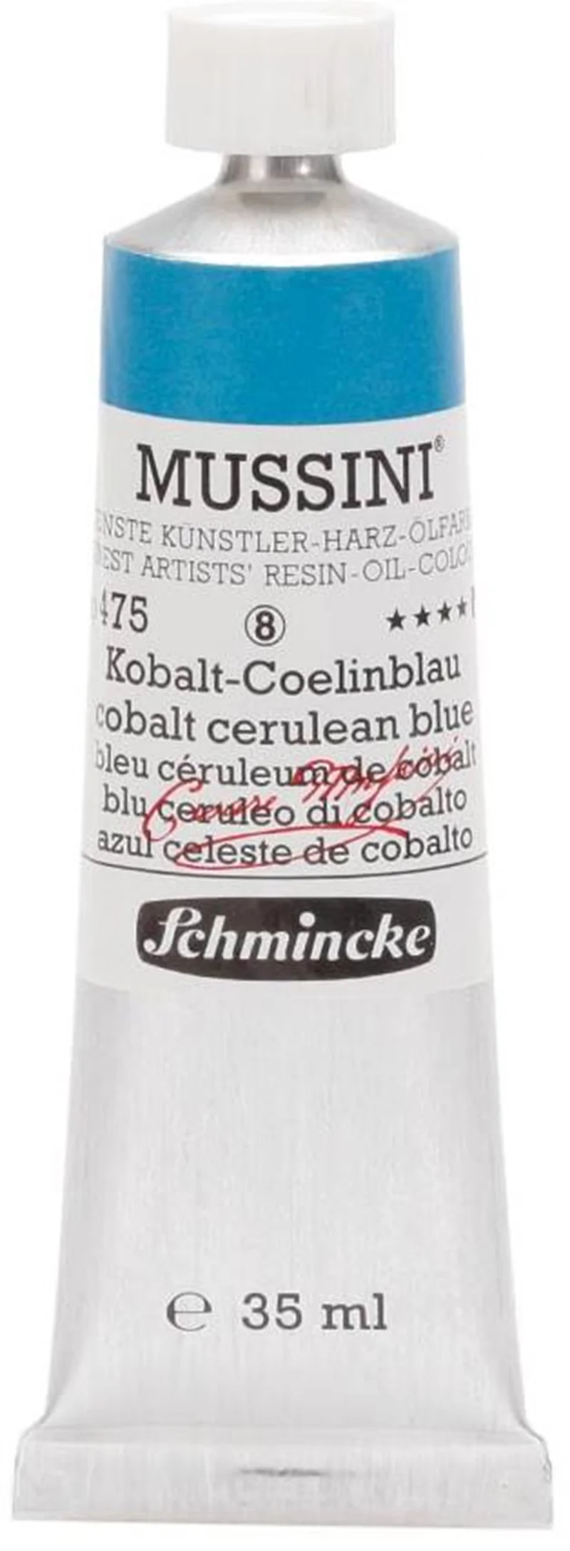 SCHMİNCKE MUSSİNİ ARTİST YAĞLI BOYA 35 ML SERİ 8 475 COBALT CERULEAN BLUE 10475009