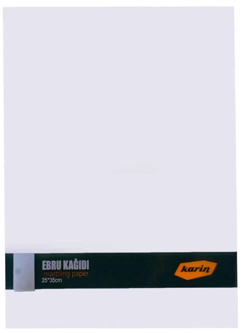 KARİN EBRU KAĞIDI BEYAZ (25X35CM) 90 GR. 100 AD. 6114001025