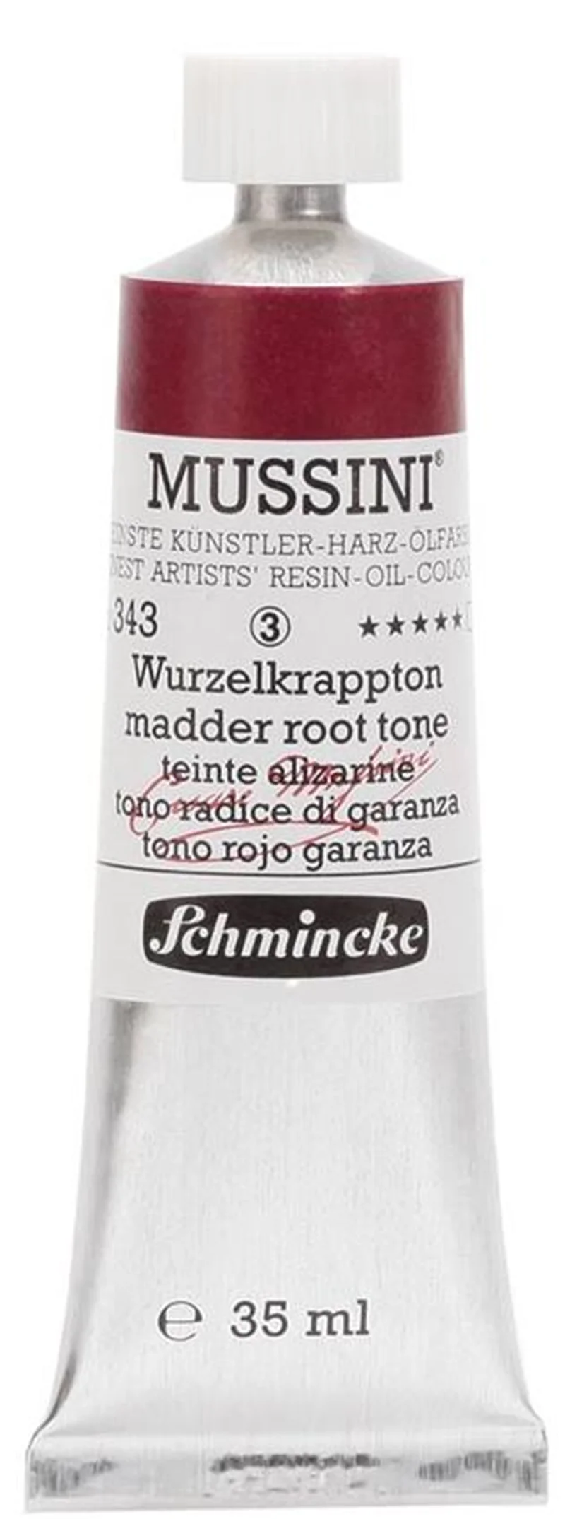 SCHMİNCKE MUSSİNİ ARTİST YAĞLI BOYA 35 ML SERİ 3 343 MADDER ROOT HUE 10343009