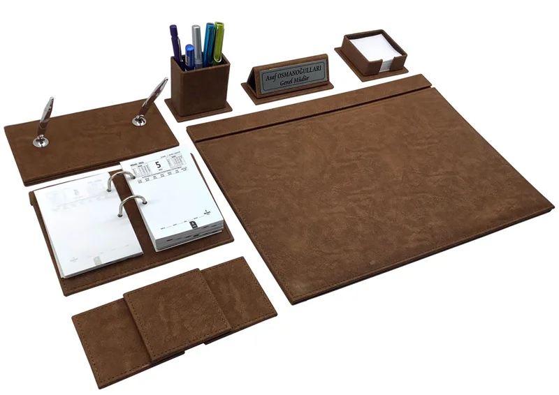 INN DESIGN SÜMEN TAKIMI 7 PARÇA AB-I HAYAT SÜET NUBUK KAHVE INN-ST-1721
