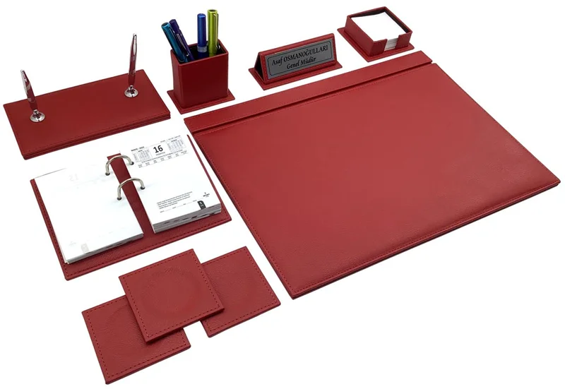 INN DESIGN SÜMEN TAKIMI 7 PARÇA AB-I HAYAT KLAS KIRMIZI INN-ST-1742