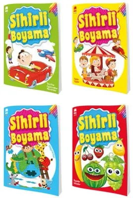 EMA ÇOCUK - SİHİRLİ BOYAMA 4 ÇEŞİT (Best)