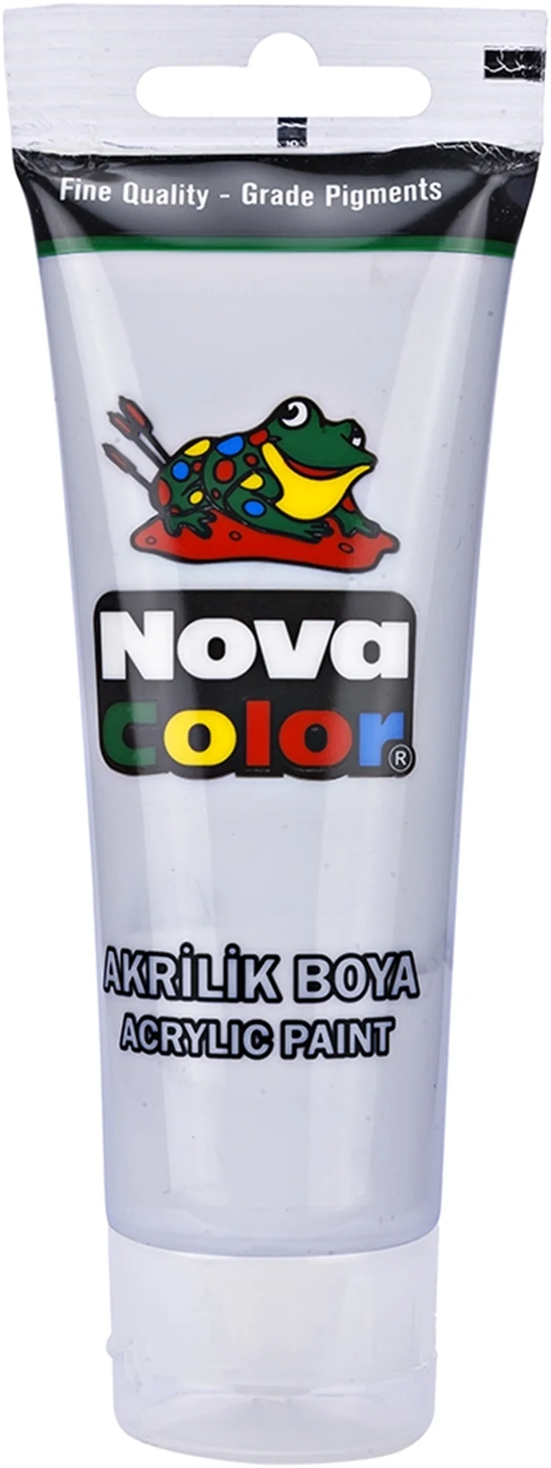 NOVA COLOR AKRİLİK BOYA TÜP 75 GR GÜMÜŞ NC-2227
