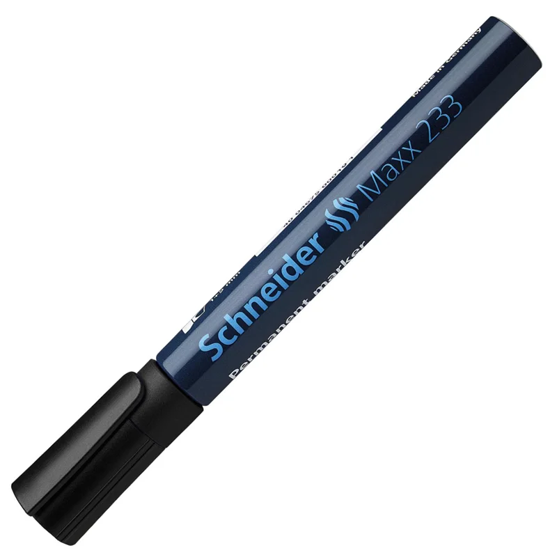 SCHNEIDER PERMANENT MARKÖR MAXX 233 KESİK UÇ SİYAH SCM241