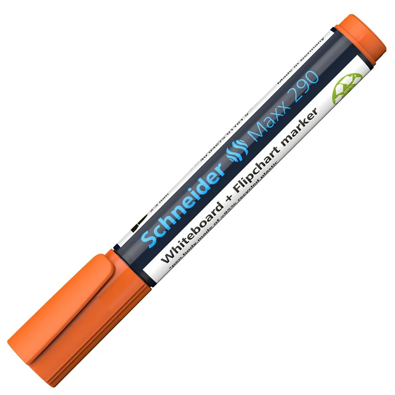 SCHNEIDER BEYAZ TAHTA KALEMİ MAXX 290 TURUNCU SCM333