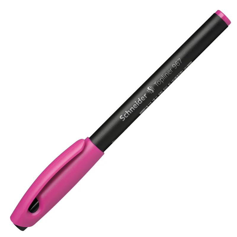 SCHNEIDER FİBER UÇLU KALEM TOPLINER 967 0.4 PEMBE SCR103T