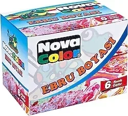 NOVA COLOR EBRU BOYASI KIRMIZI NC-241