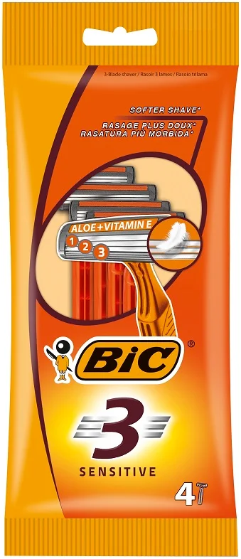 BIC TRAŞ BIÇAĞI 3 BIÇAK 4 LÜ POŞET 872902
