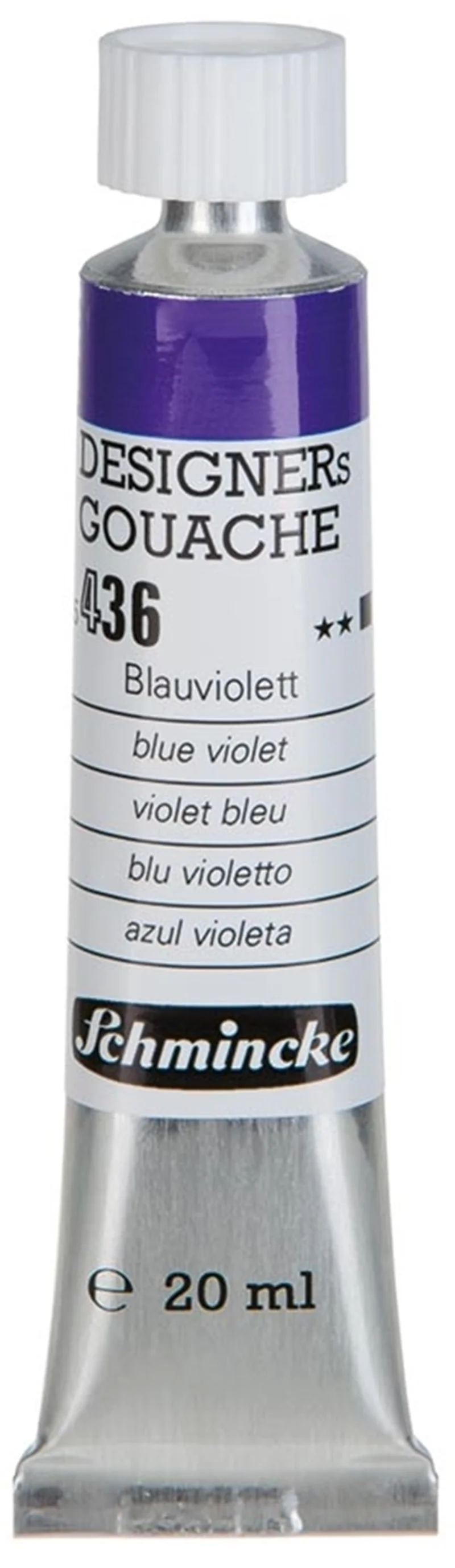 SCHMİNCKE HKS DESİGNERS' GOUACHE GUAJ BOYA 20 ML TÜP 436 BLUE VİOLET 25436007
