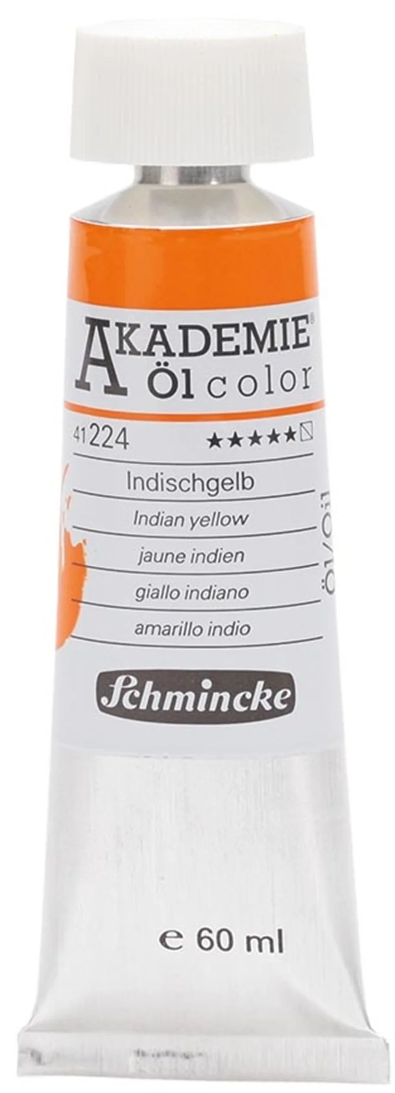 SCHMİNCKE AKADEMİE ÖL COLOR YAĞLI BOYA 60 ML SERİ 1 224 INDİAN YELLOW 41224011