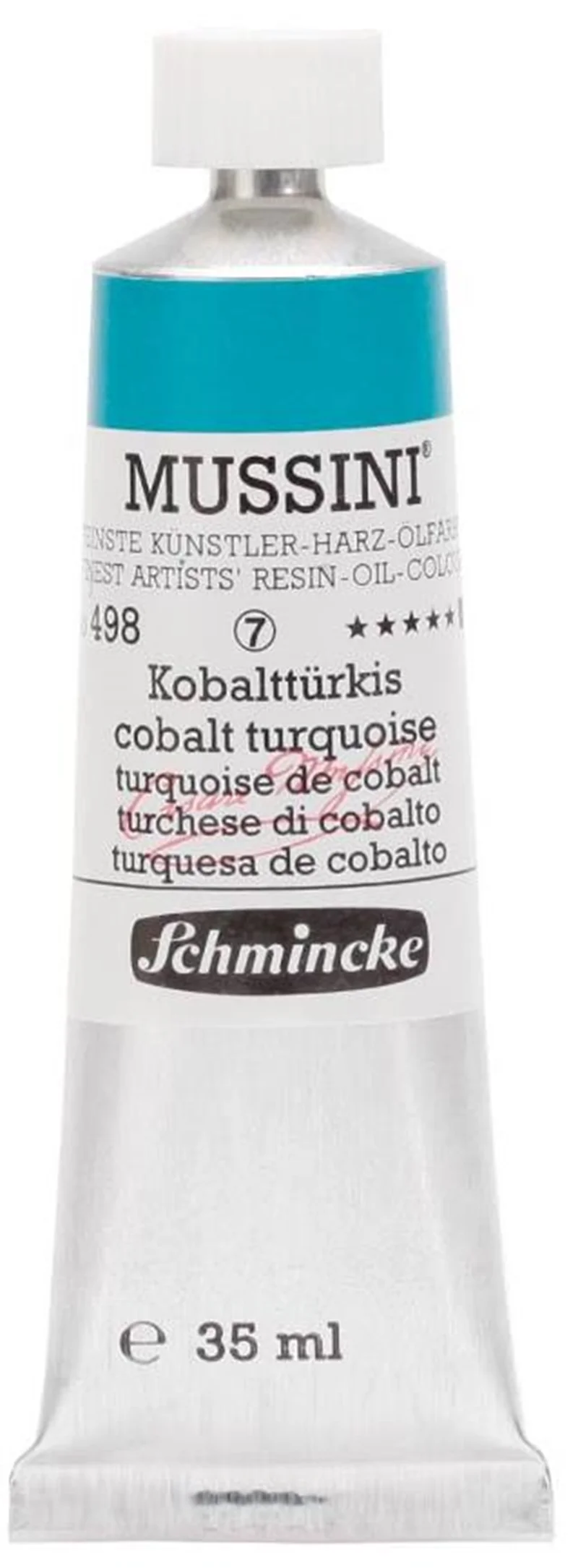 SCHMİNCKE MUSSİNİ ARTİST YAĞLI BOYA 35 ML SERİ 7 498 COBALT TURQUOİSE 10498009