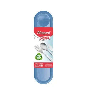 MAPED 870403 PİKNİK ÇATAL-BIÇAK-ÇAY KAŞIĞI (KUTULU)