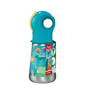 MAPED 873099 PİKNİK 350 ML PASLANMAZ ÇELİK MATARA JUNGLE FEVER
