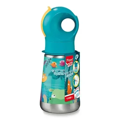 MAPED 873099 PİKNİK 350 ML PASLANMAZ ÇELİK MATARA JUNGLE FEVER
