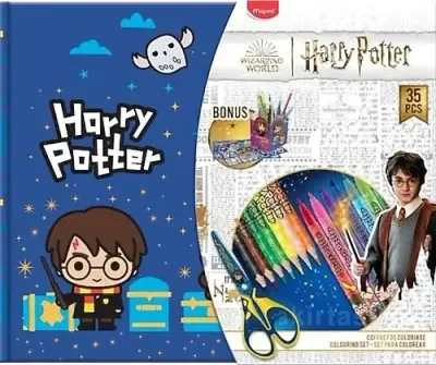 MAPED 899798 HARRY POTTER BOYAMA SETİ+HEDİYE KUTULU 13 PARÇA