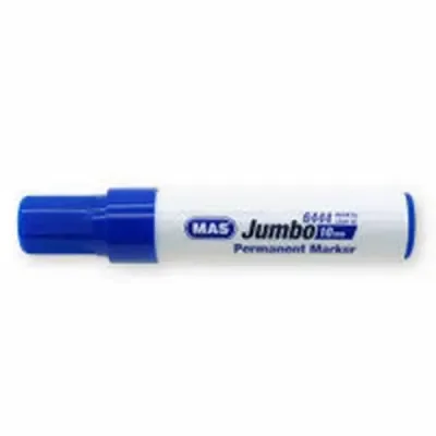 MAS 6444 PERMANENT MARKER 10 MM GENİŞ UÇ KIRMIZI