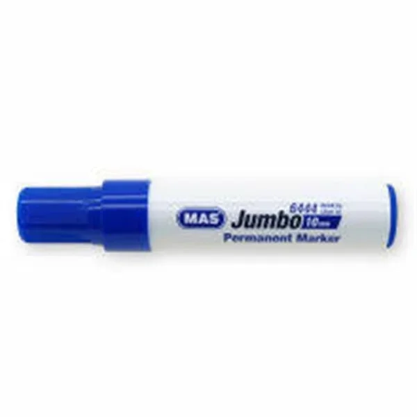 MAS 6444 PERMANENT MARKER 10 MM GENİŞ UÇ KIRMIZI