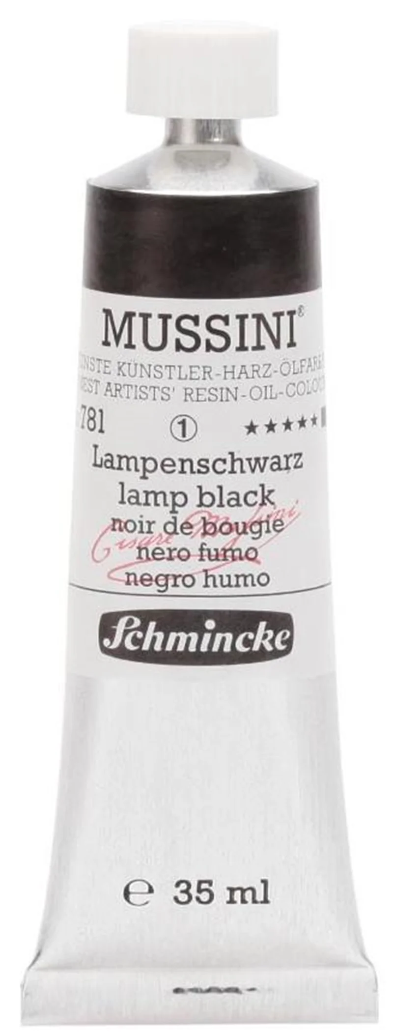 SCHMİNCKE MUSSİNİ ARTİST YAĞLI BOYA 35 ML SERİ 1 781 LAMP BLACK 10781009