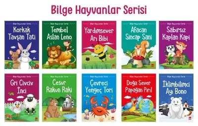 BICIRIK - BİLGİ HAYVANLAR SERİSİ KÜÇÜK BOY 1. SINIF 10 KİTAP+SK