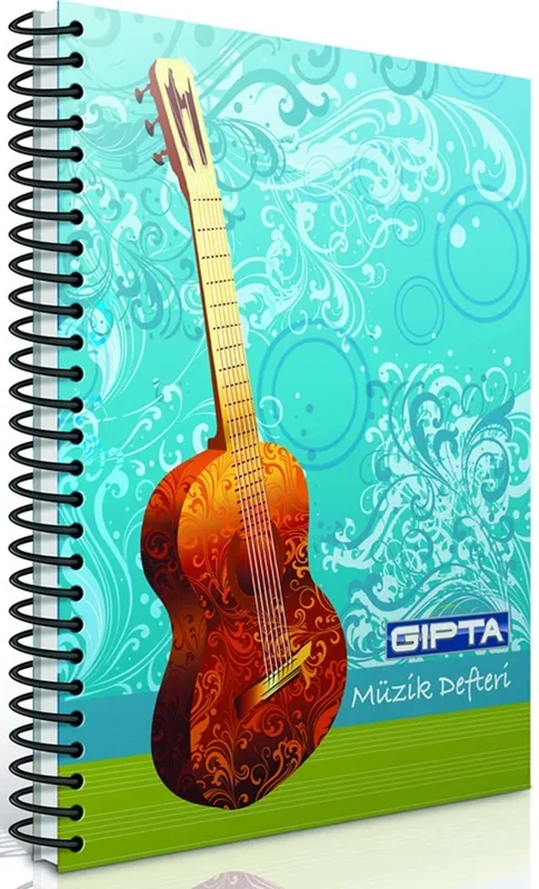 GIPTA A4 40 YP.MÜZİK DEFTERİ SPİRALLİ 1481