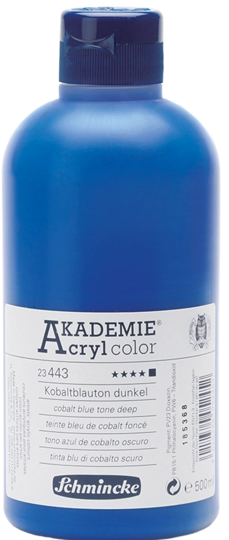SCHMİNCKE AKADEMİE AKRİLİK BOYA 500 ML 443 COBALT BLUE HUE DEEP 23443028