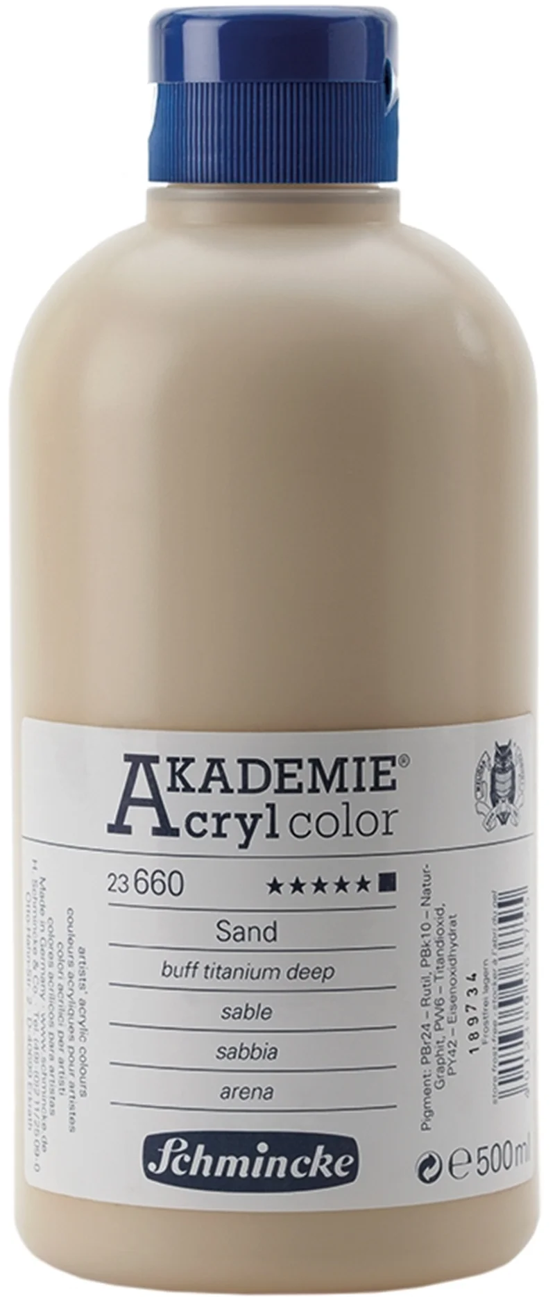 SCHMİNCKE AKADEMİE AKRİLİK BOYA 500 ML 660 SAND 23660028