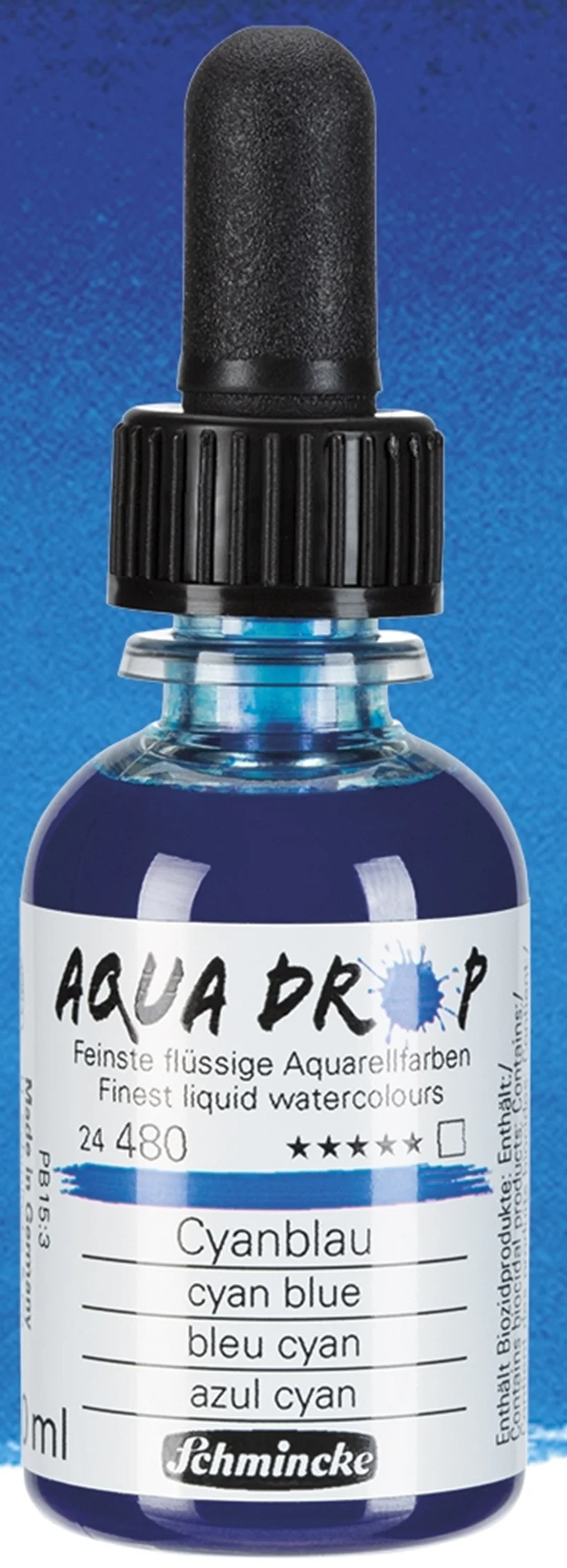 SCHMİNCKE AQUA DROP SIVI SULUBOYA CYAN BLUE 30 ML 24480034