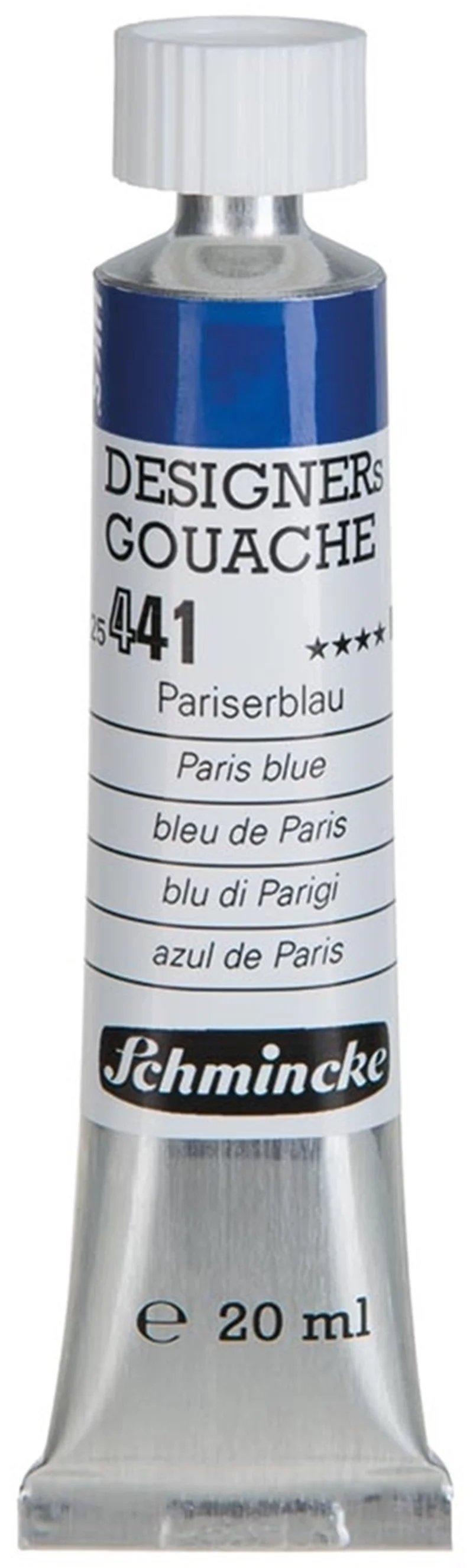 SCHMİNCKE HKS DESİGNERS' GOUACHE GUAJ BOYA 20 ML TÜP 441 PARİS BLUE 25441007