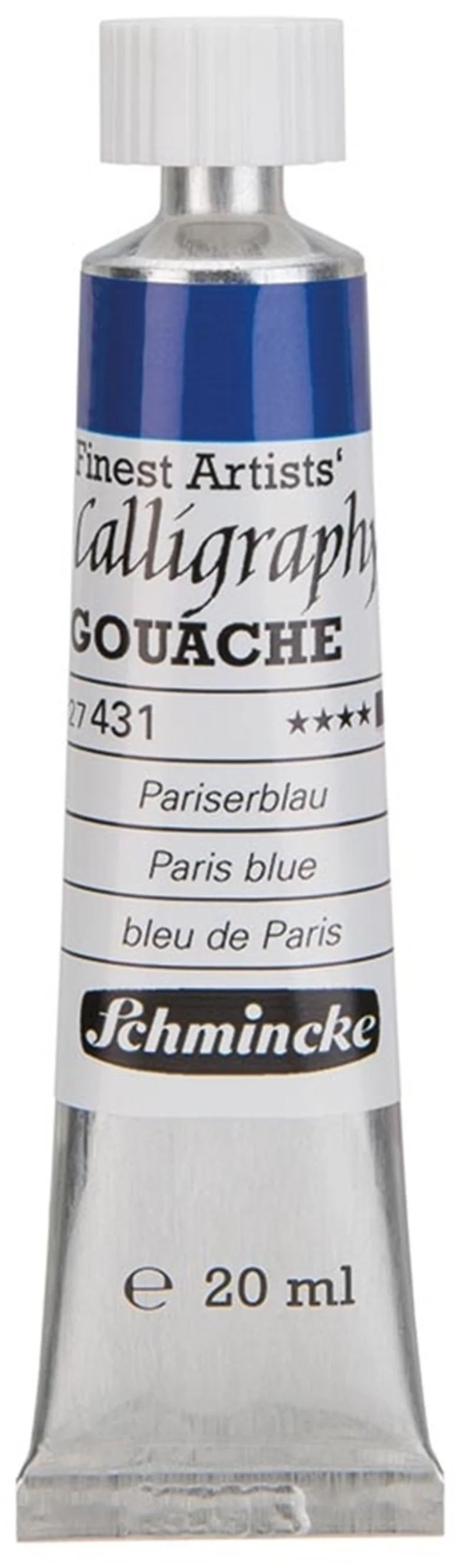 SCHMİNCKE CALLİGRAPHY GOUACHE ARTİST GUAJ BOYA 20 ML TÜP 431 PARİS BLUE 27431007