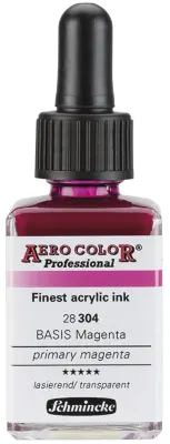 SCHMİNCKE AERO COLOR AKRİLİK MÜREKKEP 28 ML 304 PRİMARY MAGENTA 28304023