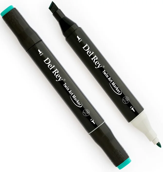 DEL REY GRAFİK MARKÖR TWIN MN-DR057 TURQUOISE GREEN LIGHT