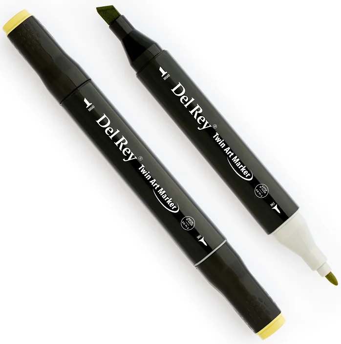 DEL REY GRAFİK MARKÖR TWIN MN-DR048 YELLOW GREEN