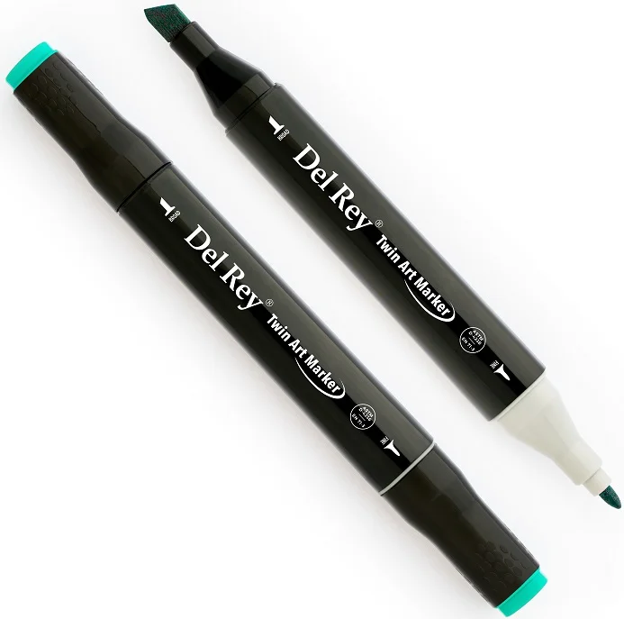DEL REY GRAFİK MARKÖR TWIN MN-DR053 TURQUOISE GREEN