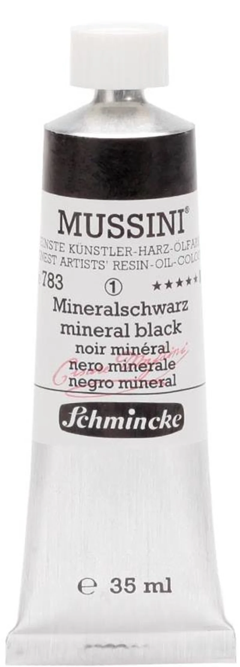 SCHMİNCKE MUSSİNİ ARTİST YAĞLI BOYA 35 ML SERİ 1 783 MİNERAL BLACK 10783009