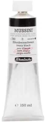 SCHMİNCKE MUSSİNİ ARTİST YAĞLI BOYA 150 ML SERİ 1 780 IVORY BLACK 10780019
