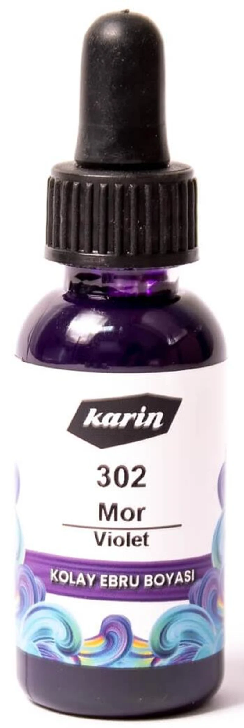 KARİN KOLAY EBRU BOYASI 30 ML 302 MOR 61302030