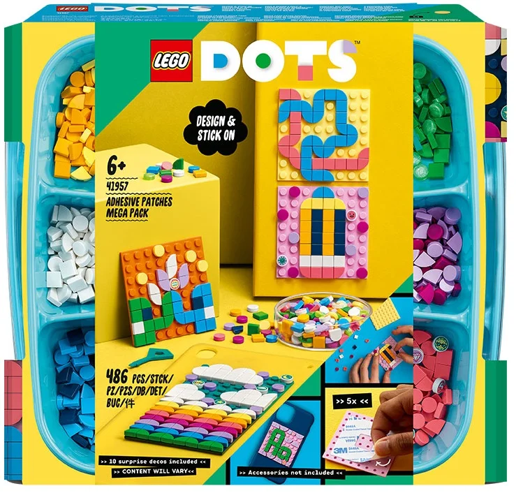 ADORE LEGO DOTS ADHESIVE PATCHES MEGA P ADR-LGD41957