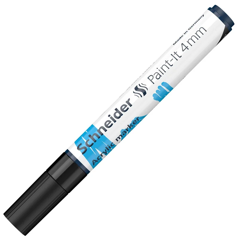 SCHNEIDER AKRİLİK MARKER 320 4.0 SİYAH SCM521