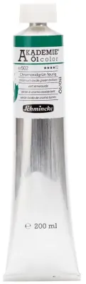 SCHMİNCKE AKADEMİE ÖL COLOR YAĞLI BOYA 200 ML SERİ 1 502 CHROMİUM OXİDE GREEN BRİLLİANT 41502015