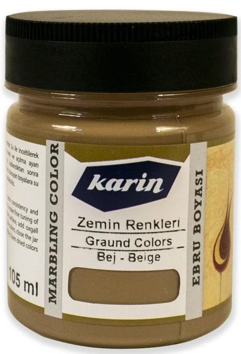 KARİN EBRU BOYASI 105 ML 904 ZEMİN RENKLERİ - BEJ 61904105