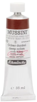 SCHMİNCKE MUSSİNİ ARTİST YAĞLI BOYA 35 ML SERİ 1 653 DEEP OCHRE 10653009