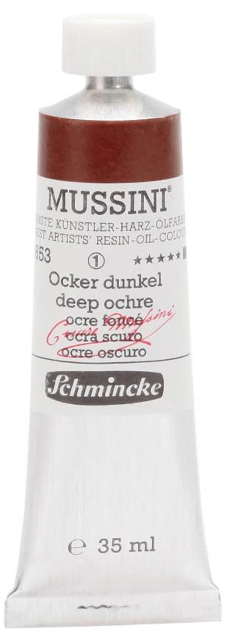 SCHMİNCKE MUSSİNİ ARTİST YAĞLI BOYA 35 ML SERİ 1 653 DEEP OCHRE 10653009
