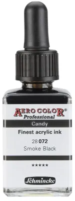 SCHMİNCKE AERO COLOR AKRİLİK MÜREKKEP 28 ML 072 CANDY COLORS SMOKE BLACK 28072023