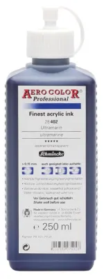 SCHMİNCKE AERO COLOR AKRİLİK MÜREKKEP 250 ML 402 ULTRAMARİNE 28402027