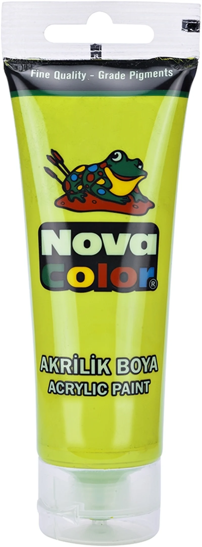 NOVA COLOR AKRİLİK BOYA TÜP 75 GR FISTIK YEŞİL NC-2218