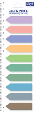 KRAF INDEX FILM (PP) 12x44MM OK ŞEKİLLİ 10 RENK X 20 YP 51245